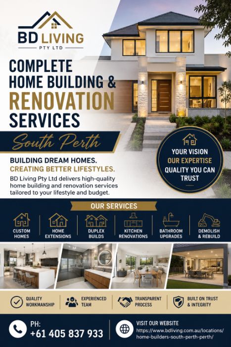 Complete Home Building Renovation Services South Perth