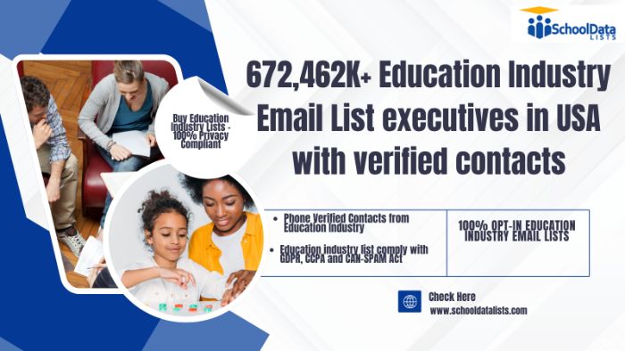 Connect with Top Educators Using a Verified Education Industry Email List
