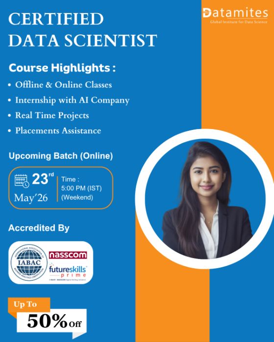 DataMites Data Science Courses in Dehradum