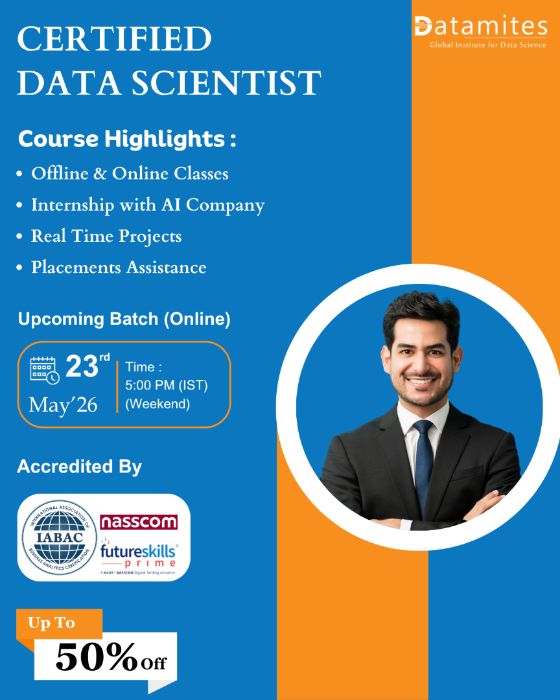 DataMites Data Science Courses in Kochi