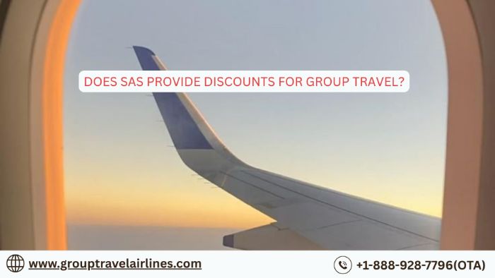 Does SAS Provide Discounts for Group Travel?