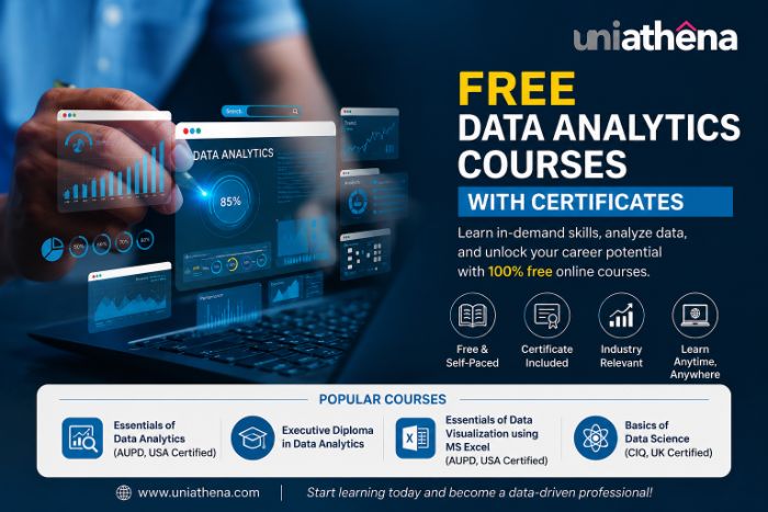 Free Data Analytics Courses with Certificates UniAthena