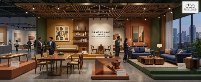 Future of Interiors at a Furniture Exhibition in India