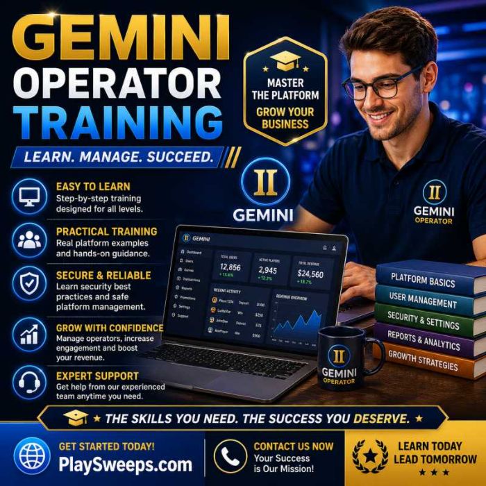 Gemini Operator Training Learn to Manage with Confidence