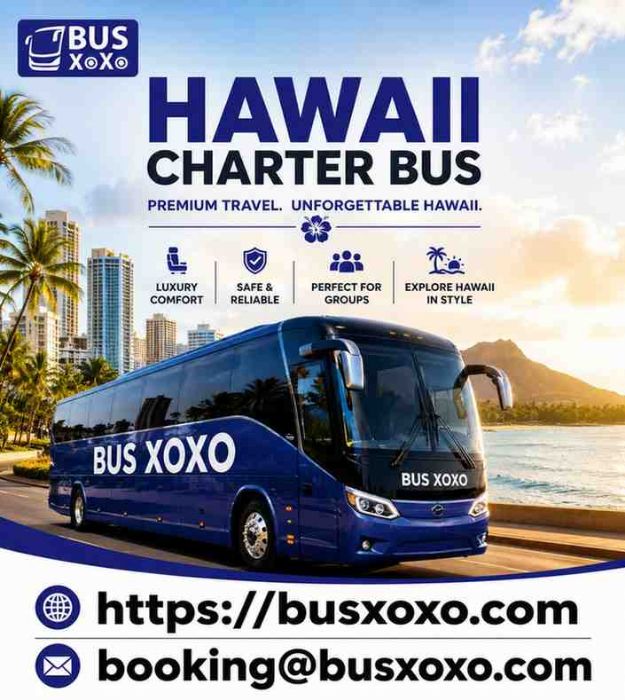 Get a Hawaii Charter Bus for Educational Trips