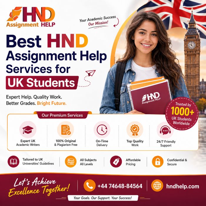 HND Assignment Help UK Expert Academic Support Online