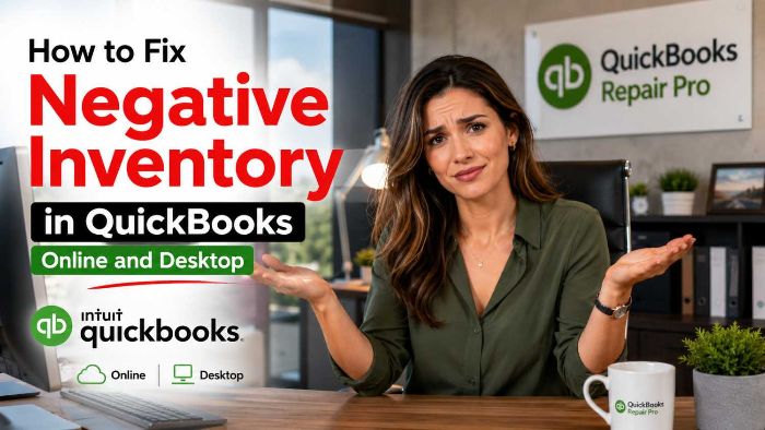 How to Fix Negative Inventory in QuickBooks 2026