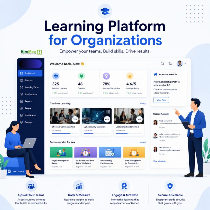 Learning Platform for Organizations