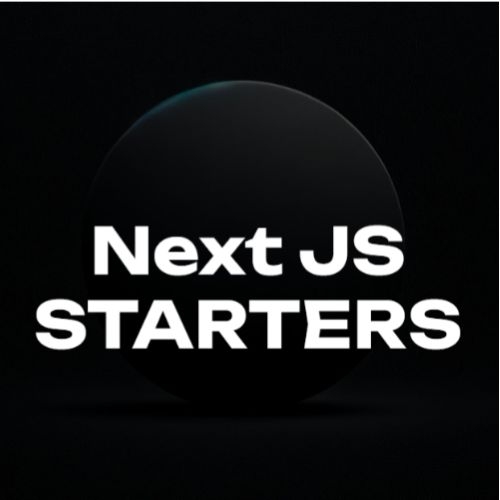 NextJs Starters Your shortcut to productionready apps