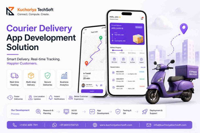 OnDemand Courier Logistics App Development Services for Global Businesses