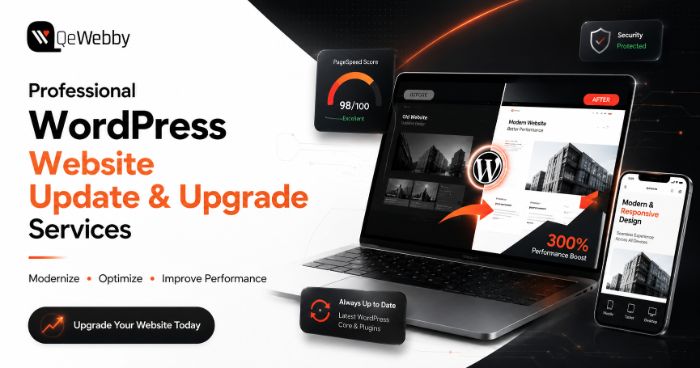 Professional WordPress Website Update Upgrade Services