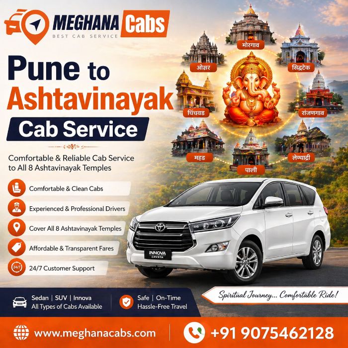 Pune to Ashtavinayak Cab