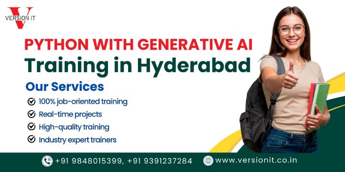 Python with Generative AI Training Hyderabad