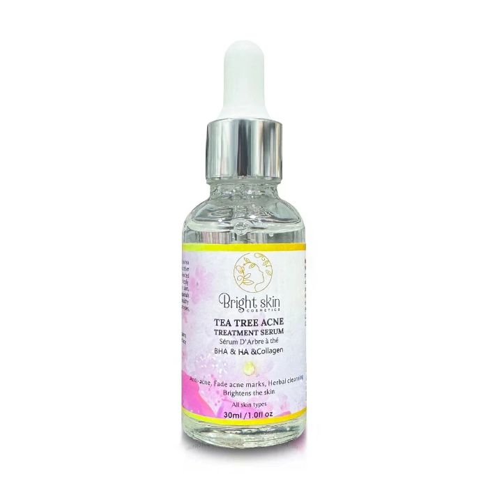 Tea Tree Facial Serum for Oily Skin Pore Care Lightweight Hydrating Skin Care