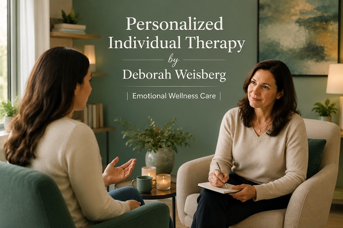 Transform Your Life with Individual Therapy by Deborah Weisberg