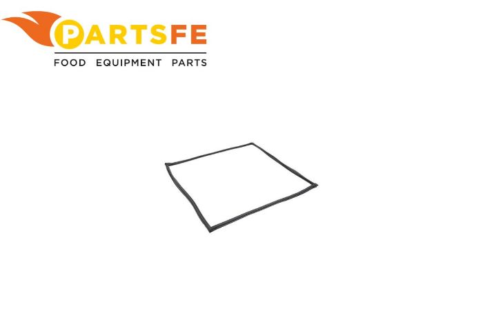 TRUE 810810 Refrigerator Door Gasket Black