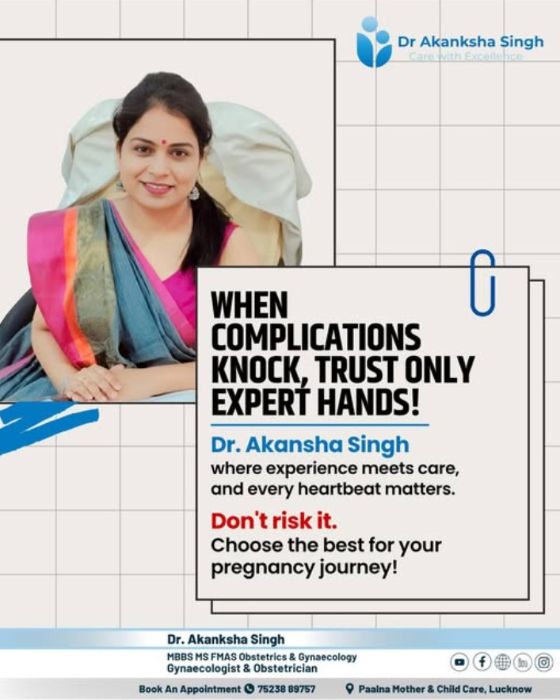 Trusted Lady Specialist Doctor in Lucknow for Women Care