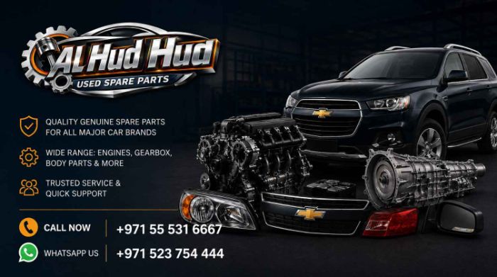 used auto spare parts Sharjah