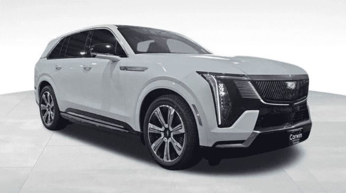 Vibrant White Tricoat 2026 Cadillac Escalade IQ Premium Luxury