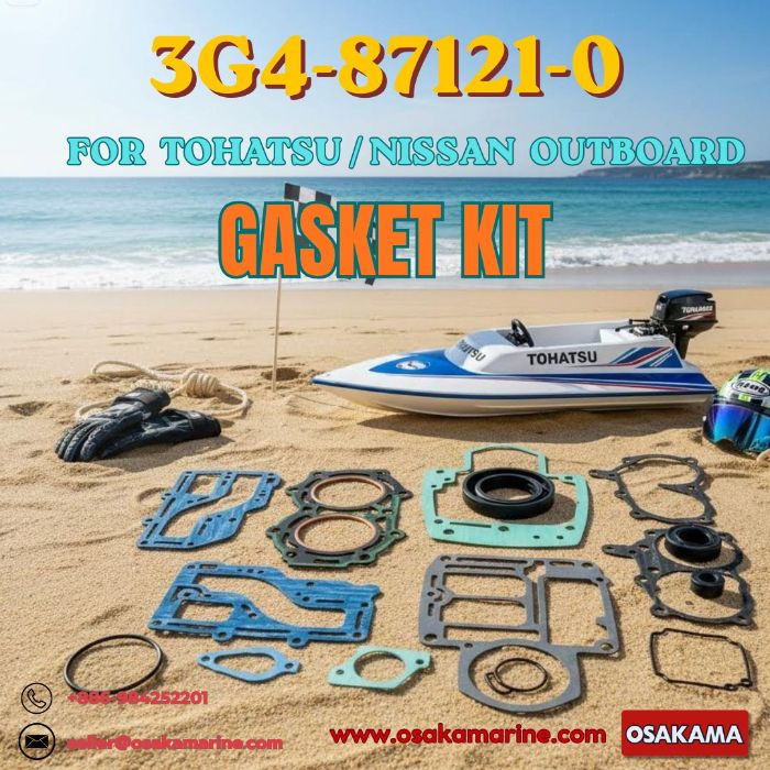 3G4871210 Tohatsu Nissan Outboard Gasket Kit
