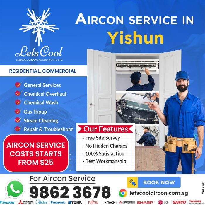 Aircon servicing Yishun