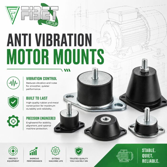 Anti Vibration Motor Mounts for Reliable Noise and Vibration Control