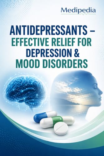 Antidepressants Effective Relief for Depression Mood Disorders