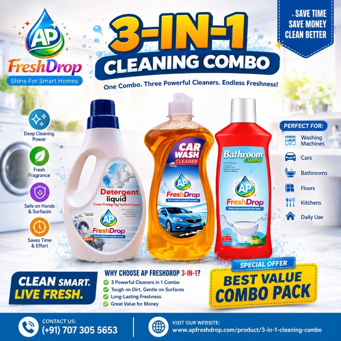 AP FreshDrop 3in1 Cleaning Pack