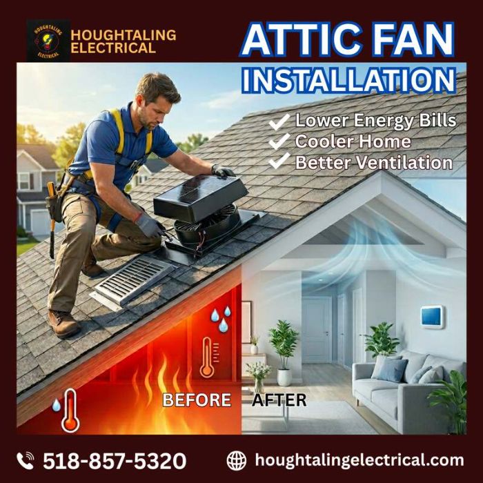 Attic Fan Installation Services in Albany, NY Surrounding Areas