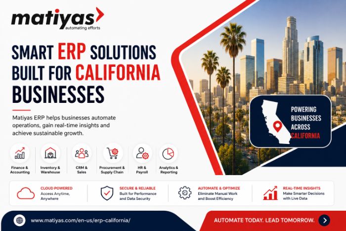 Best ERP Solution Providers in California for Digital Growth