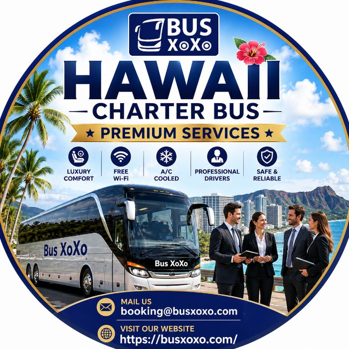 Book Hawaii Charter Bus for Any Occassions