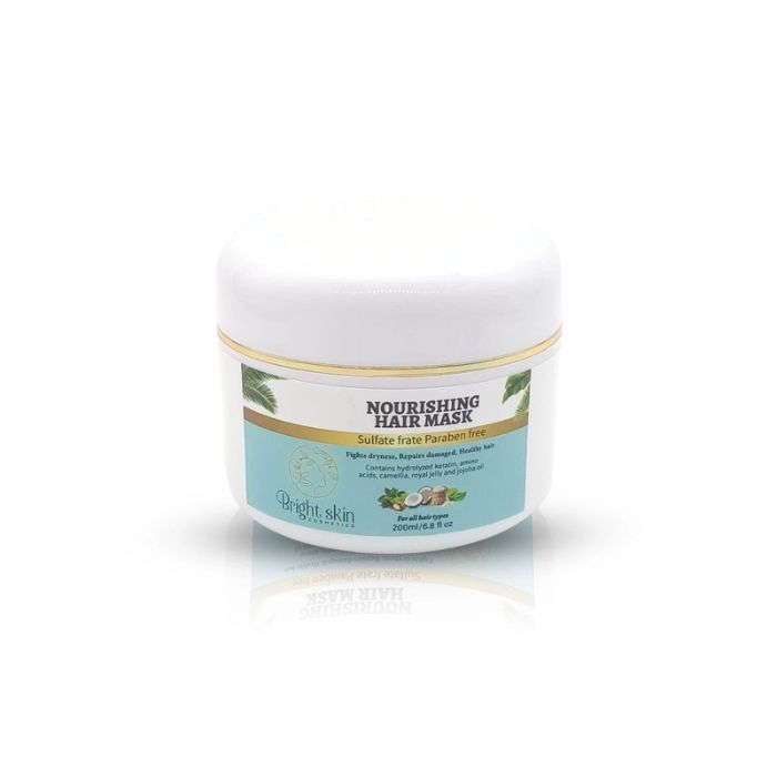 Bright Skin Hair Mask Nourishing Deep Conditioning For Dry Damaged Hair Care