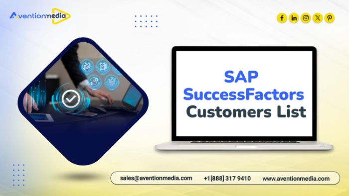 Buy a highquality SAP SuccessFactors Customers List email list