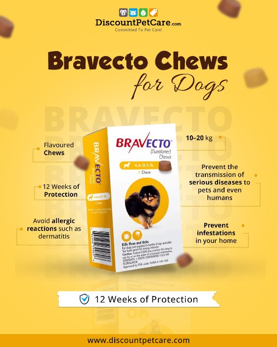 Buy Bravecto for Dogs Online LongLasting Flea Tick Protection