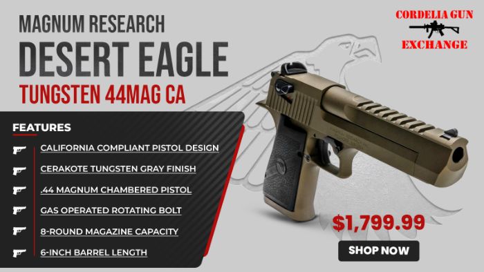 CA Legal Desert Eagle 44 Magnum Premium Handgun