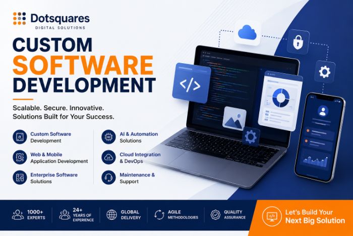 Custom Software Development Services by Trusted Experts