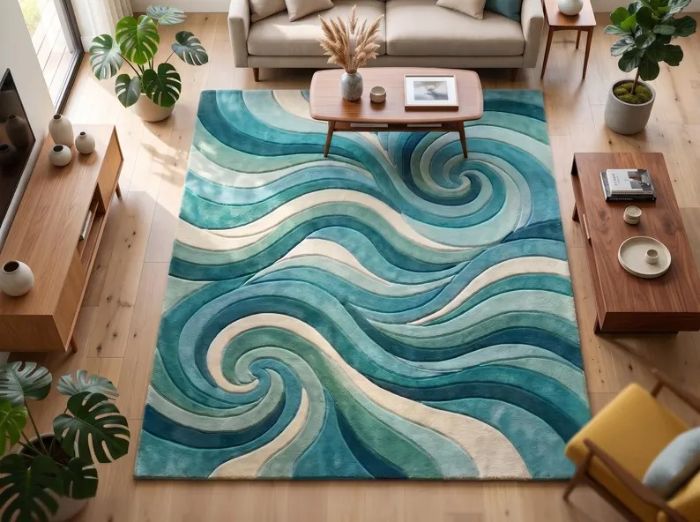 Custom Velmora Rugs Living