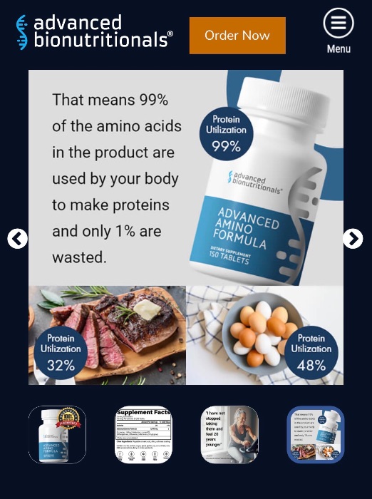 Earn 60 Commission Promoting Advanced Amino Formula Suplementos alimentares Sade