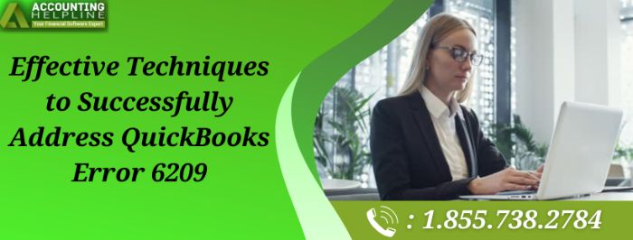 Easy Techniques to Fix QuickBooks Error 6209