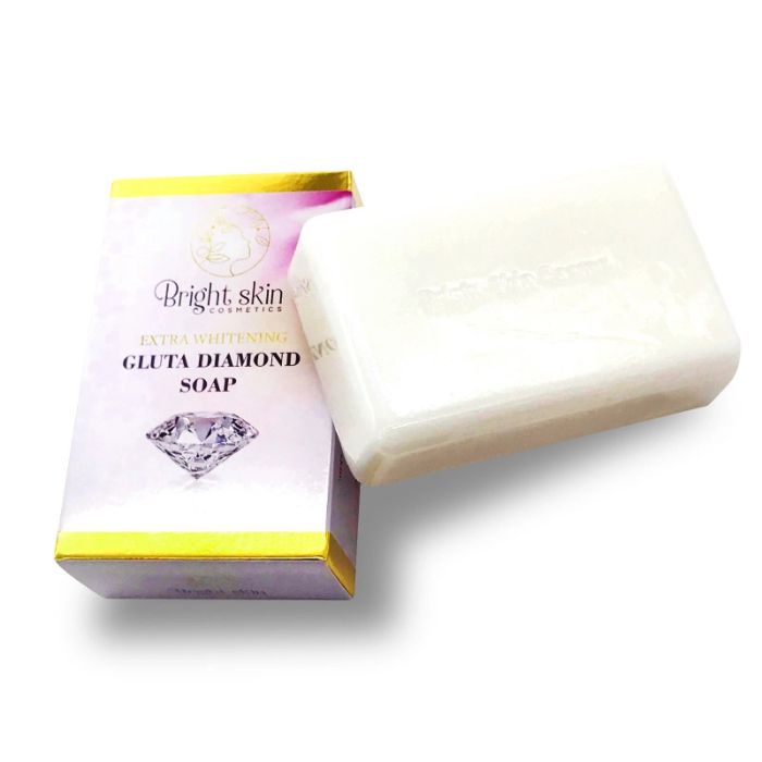 Gluta Diamond Soap Extra Whitening Dark Spots Removal Even Skin Tone Glow Skin