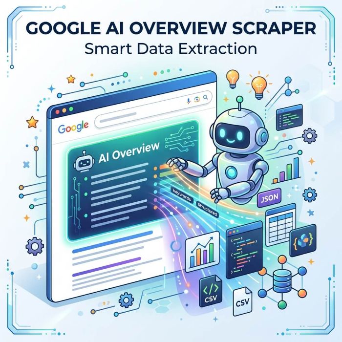 Google AI Overview Scraper for Smart Data Extraction