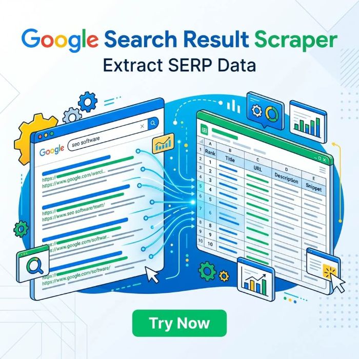 Google Search Result Scraper Extract SERP Data