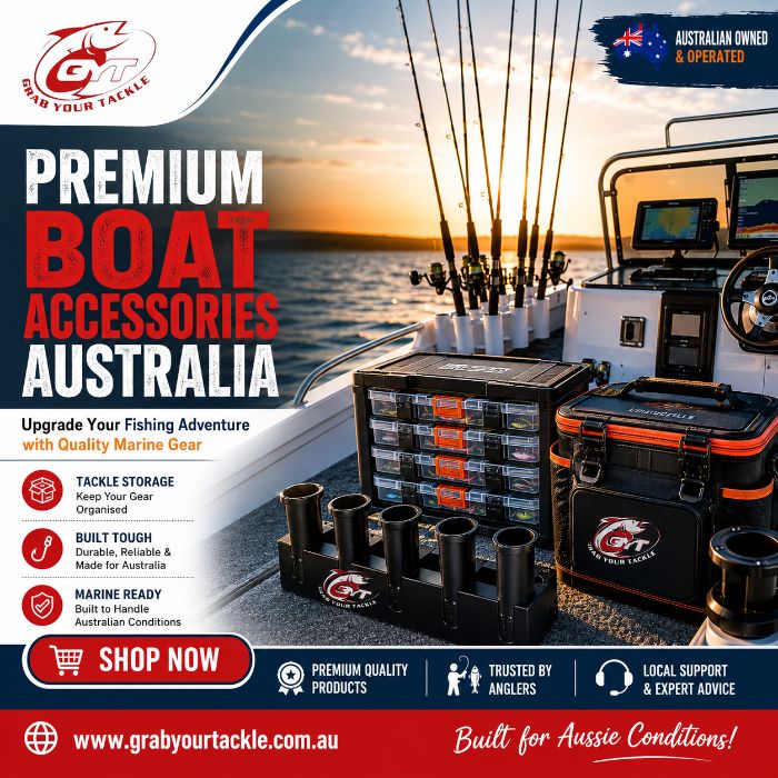 Grab Your Tackle Boat Accessories Australia Premium Fishing Boating Gear