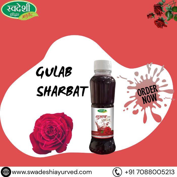 Gulab Sharbat Swadeshi AYurved