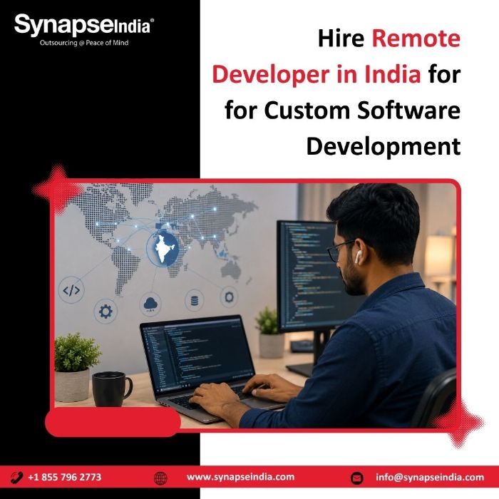 Hire Remote Developer in India for for Custom Software Development