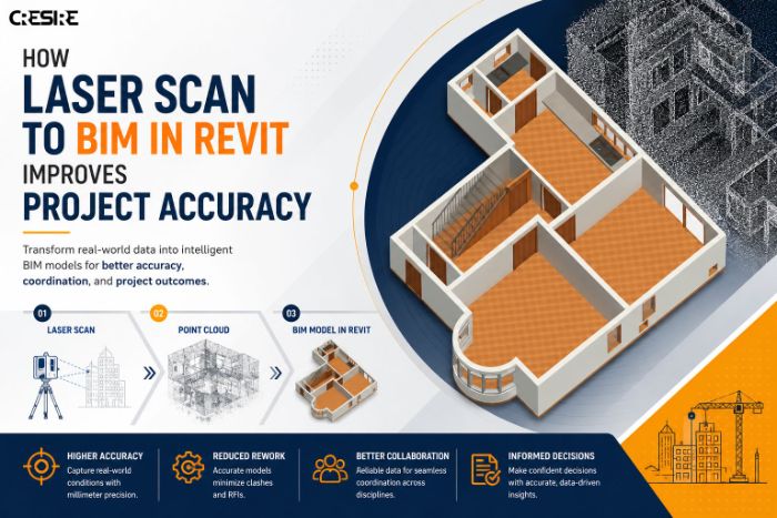 How Laser Scan to BIM in Revit Improves Project Accuracy