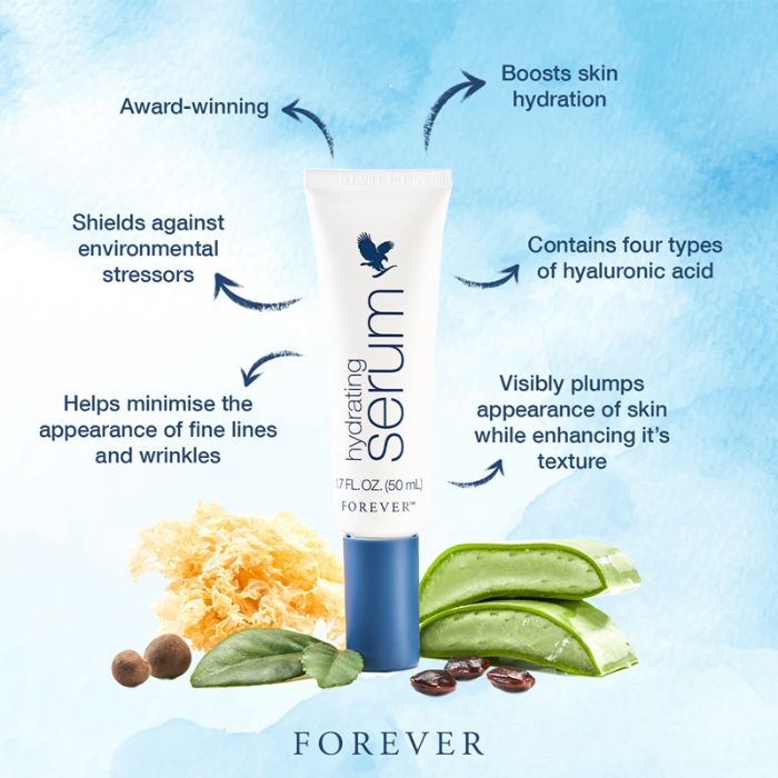 HYDRATING SERUM ALOE VERA HYALURONIC ACID BOOST