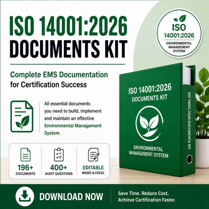 ISO 14001:2026 documents Fast EMS Certification