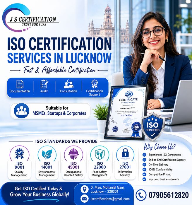 ISO Certification Services in Lucknow