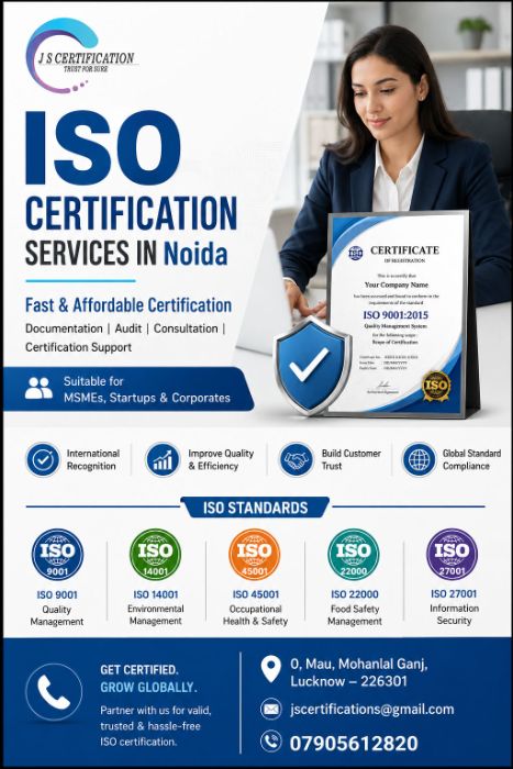 ISO Certification Services in Noida